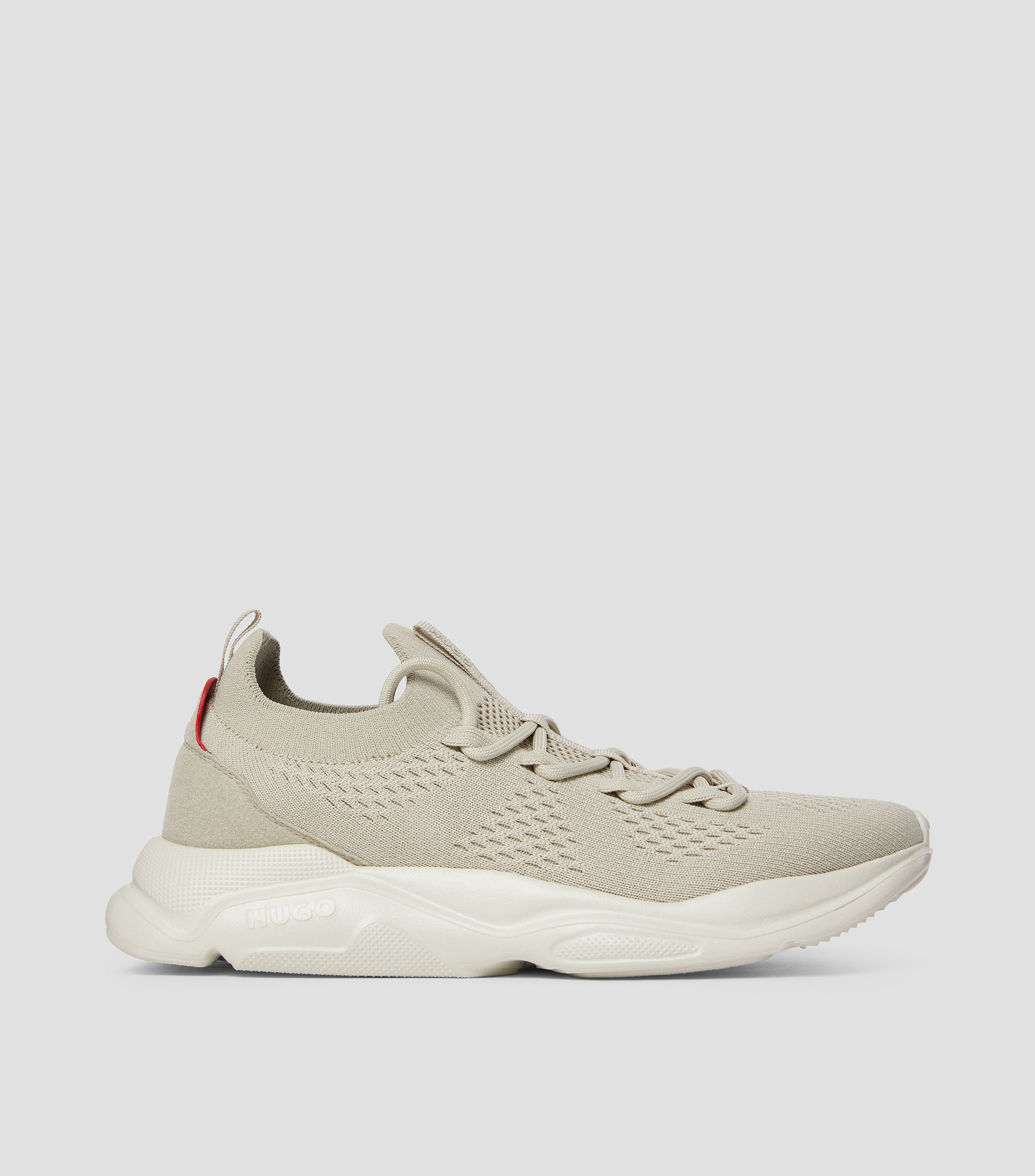 Tenis deportivos de punto con suela de EVA con logo grabado Hombre